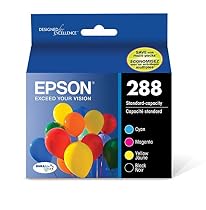 Epson T288120-BCS DURABrite Ultra Black and Color Combo Pack Standard Capacity Cartridge Ink