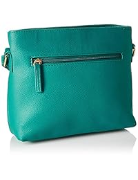 Bandolera mediana Lica Pezo en bolso de cuero sintético