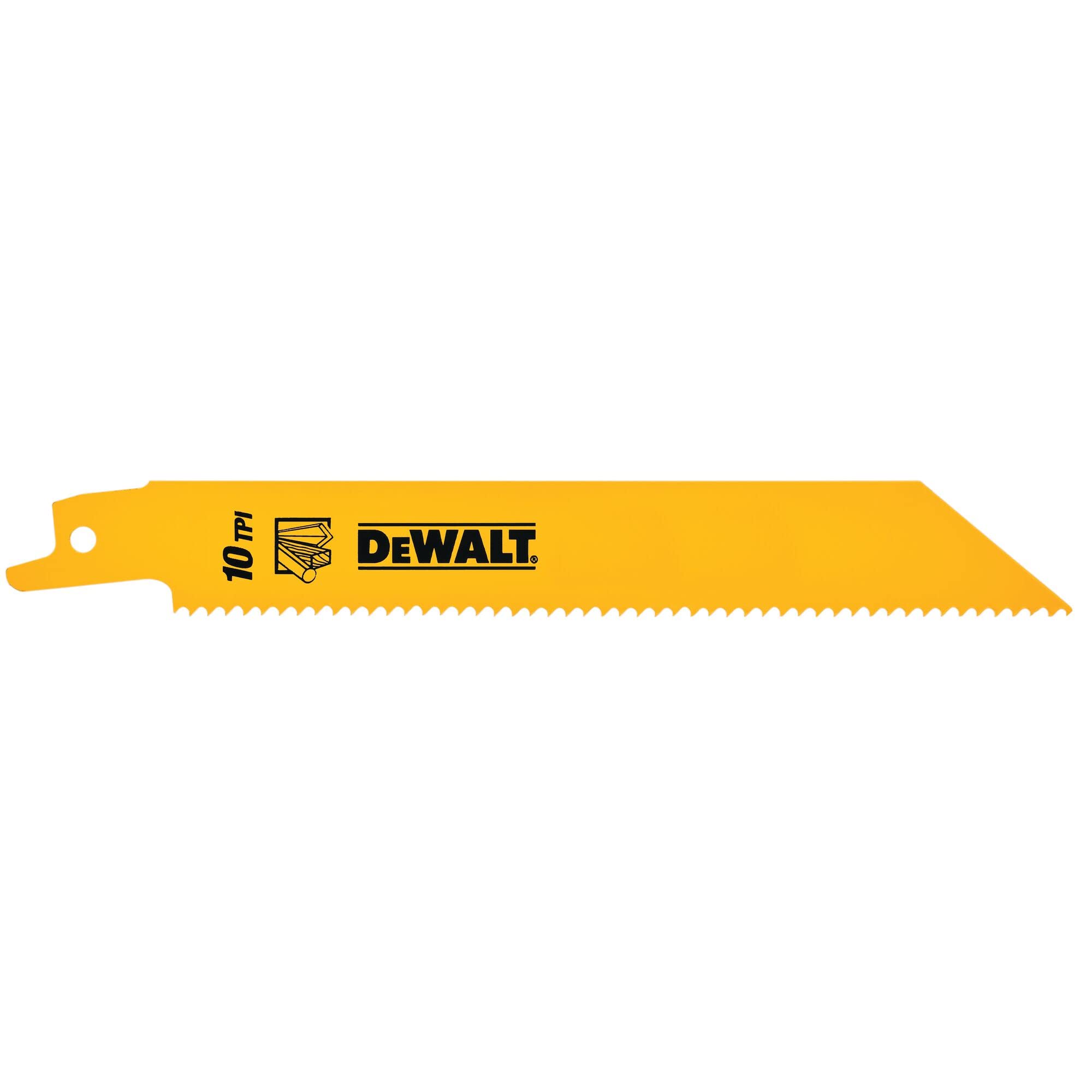 DeWalt DT2345QZ 152mm Reciprocating Blade Colbolt Steel Cordless General Purpose