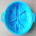 Round Single Bow Silicone Cake Pan Shape Mold Kitchenware Diy Bakeware Creative Decoration