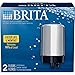 Brita On Tap Water Filtration System Replacement Filters For Faucets - Chrome - 2 Count