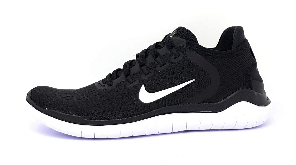 Nike Women's Free RN 2018 Black/White Running Shoe
