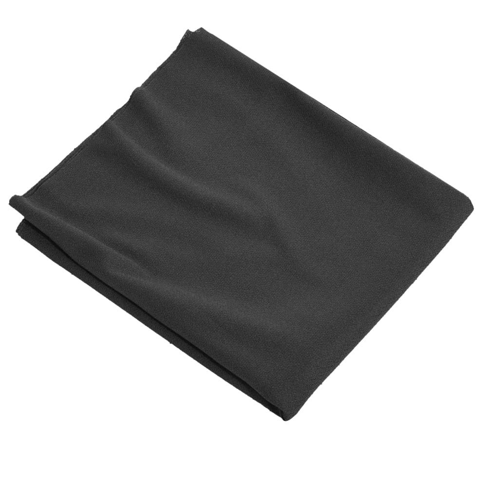 AFASOES Speaker Grill Cloth,1.7m*0.5m Speaker Mesh Cloths Fabric Dustproof Protective Grille Covers Black Speakers Protective Cloth Cover for Stereo Audio (Black)