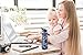 Zuzuro Glass Water Bottle with Straw Cap – 25oz Wide Mouth Glass Sports Water Bottle w Protective Silicone Sleeve – 3 Different Leak-Proof Lids – Reusable Eco Friendly - BPA Free (Blue)