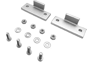 caralin Turntable ust Cover Hinges Repair Tabs Hinge Brackets for Technics SL-D1 SL-Q200 SL-B1 SL-DD2 SL-3200 Record Player M