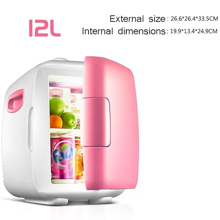 Neveras de viaje Mini frigorífico 12L silencioso, frío y caliente ...