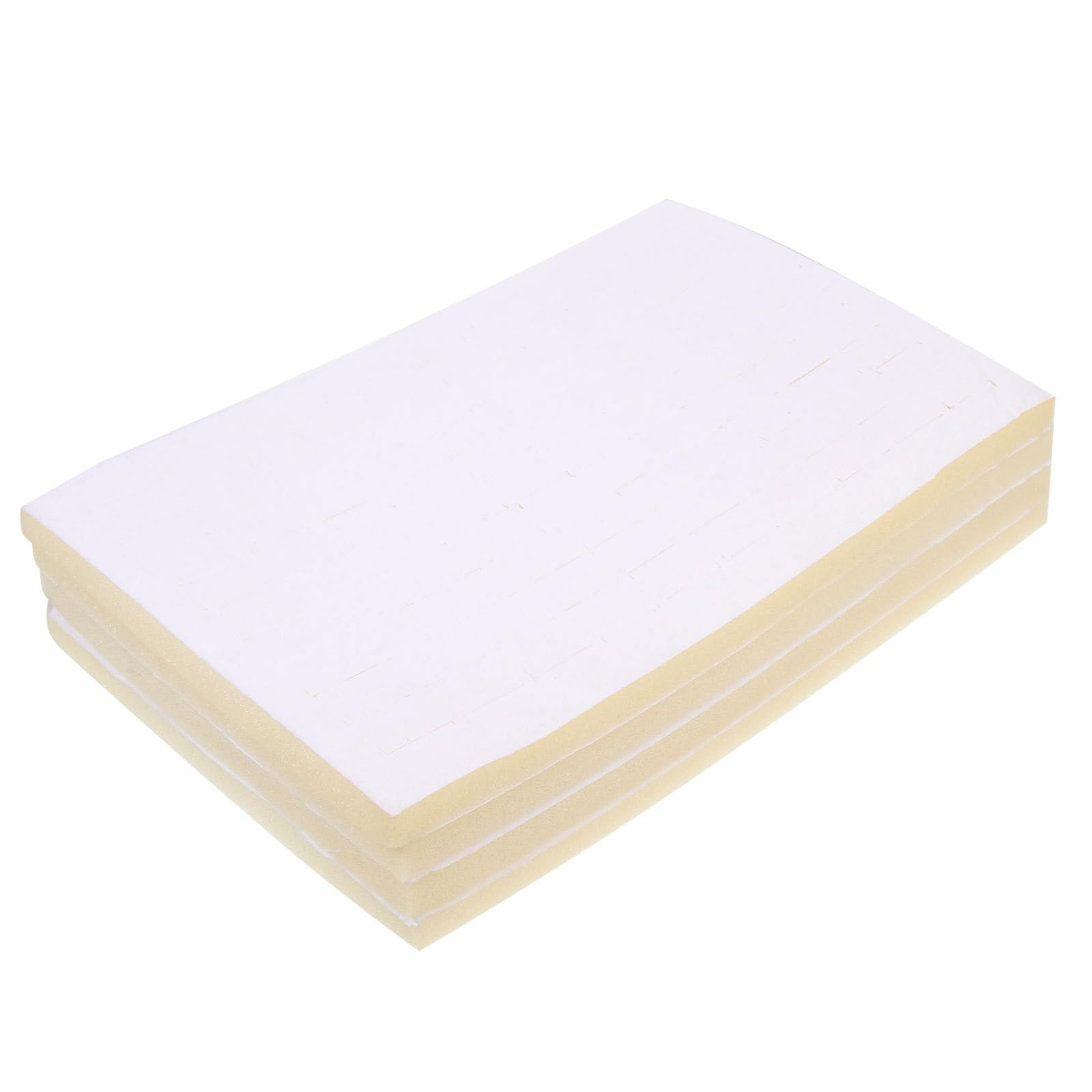 Alipis 4Pcs Foam Jewelry Inserts Trays, 100 Slots Ring Earring Display Tray Sponge Pad Holder Inserts for Jewelry Display Retail Showcase Box (White)
