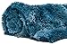 Chanasya Premium Wolf Faux Long Fur Throw Blanket - Soft, Fuzzy Throw Blanket - for Bed or Couch - 50
