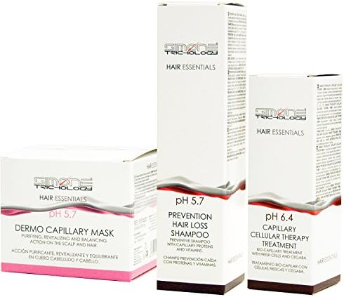Simone Trichology Hair Loss System Capllary Cellular Therapy (3 Steps Treatment)