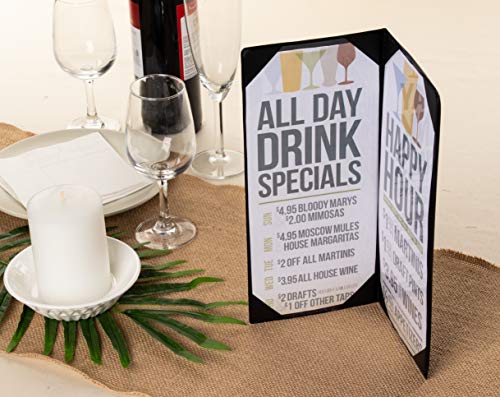 2 6+Pack+Menu+Holder+Restaurant+Protection