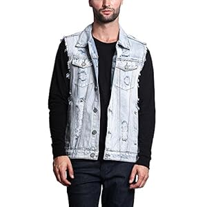 Victorious Rocker Denim Jean Vest www.denim.fit