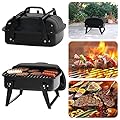 Portable Small Charcoal Grill 12" Barbecue Camping Patio Backyard Grill BBQ
