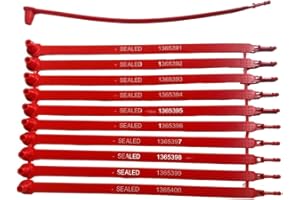 ZWL 1000 Plastic Truck Seals Shipping Seal Security Tags Tamper Evident Tractor Trailer Seals