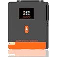 PowMr 6200W Solar Inverter 48V DC to 220-230VAC,Off-Grid Hybrid Inverter with 120A MPPT Solar Charge Controller, Work with 48V Lead Acid & Lithium Battery