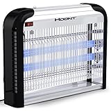 Hoont Powerful Electronic Indoor Bug Zapper – 20 Watts, Covers 6,000 Sq. Ft. / Fly Killer, Insect Killer, Mosquito Killer – For Residential, Commercial and Industrial Use ()