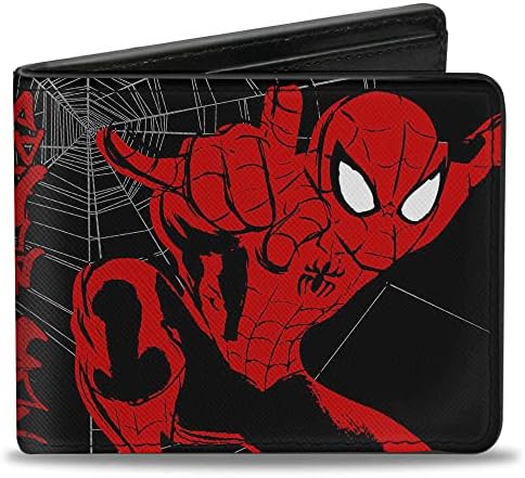 Buckle-Down Men's Canvas Bifold Wallet - Dodge Demon Design, 4" X 3.5", 5 Card Slots & ID Window - View #2