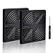 ELUTENG 120mm Fan Filter 2 Pack IP40 Dustproof Blower Guard ABS Computer Ventilator Grill 12cm Fan Mesh Cover Tool-Free Fan Strainer Compatible for 120x120 Case Fan USB Cooling Fan primary