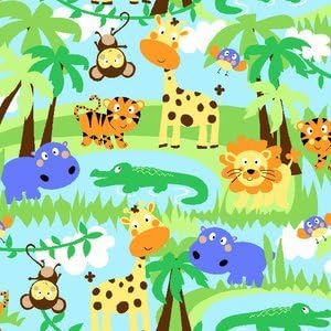 12x16 Toddler Pillow (Safari)
