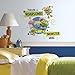 RoomMates RMK2677TB Henry Hugglemonster Family Wall Graphix Peel and Stick Giant Wall Decals