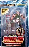 McFarlane Toys Year 1995 Rob Liefeld's Youngblood 4 Inch Tall Ultra Action Figure - TROLL with Bomb Dropping Hover Sled