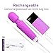 Magic Wand Massager usb Electric Massager Handheld Electric Mini Small Wand Massager For Silent Quiet Waterproof Massager Vibrating Wand Powerful Vibration Cordless Back Foot Massager