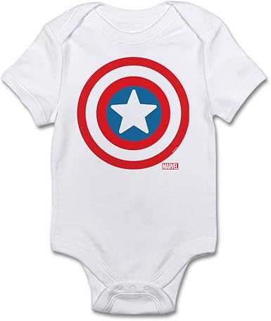 captain america baby onesie