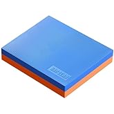 HAPBEAR Exercise Balance Pad - 15"x12" Non-Slip Textured Bottom Stability Training Mat - 2.25" Thick Soft Cushioned Foam for Physical Therapy, Core Training &amp; Home Workouts