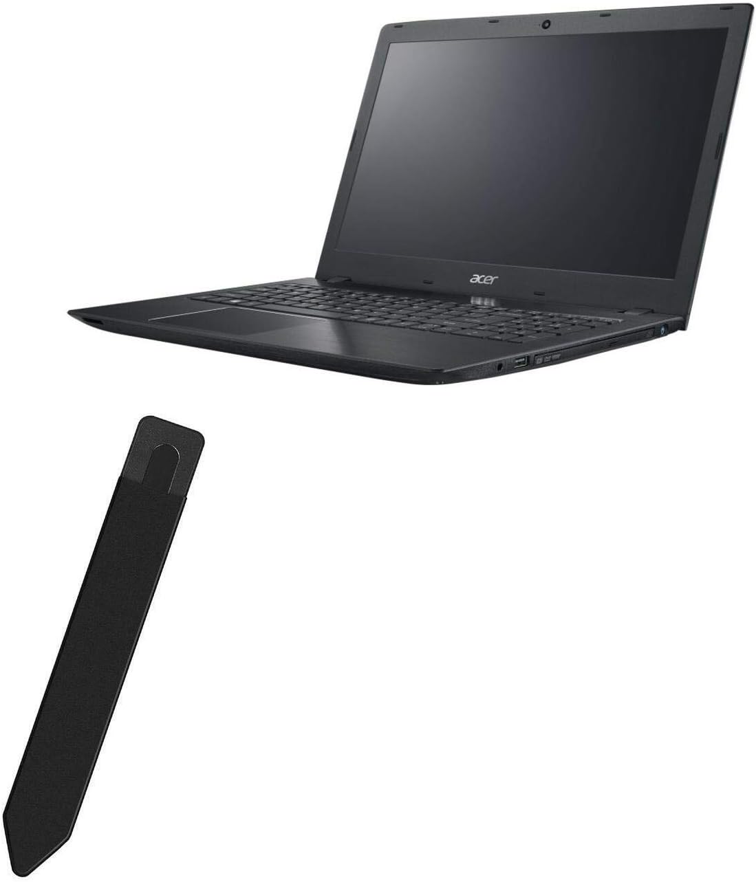 Smart Gadget for Acer Chromebook Spin 311 (R721T) (Smart Gadget by BoxWave) - Stylus PortaPouch, Stylus Holder Carrier Portable Self-Adhesive for Acer Chromebook Spin 311 (R721T) - Jet Black