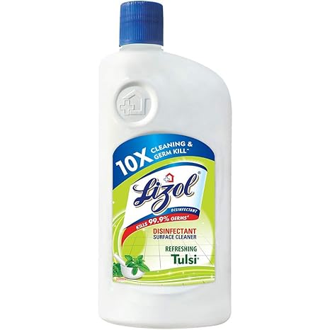 Lizol Disinfectant Surface and Floor Cleaner-975 ml (Tulsi)