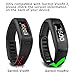 SKYLET Compatible with Garmin Vivofit 2 Bands, Soft Silicone Replacement Bands for Vivofit 2 Wristband Bracelet with Buckle Small Large Kids Men Women Black (No Tracker)