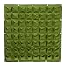 Yosoo 81 Pockets Planting Bags Wall Hanging Gardening Planter Outdoor Indoor Vertical Greening Grow Bags Flower Growing Container, Black