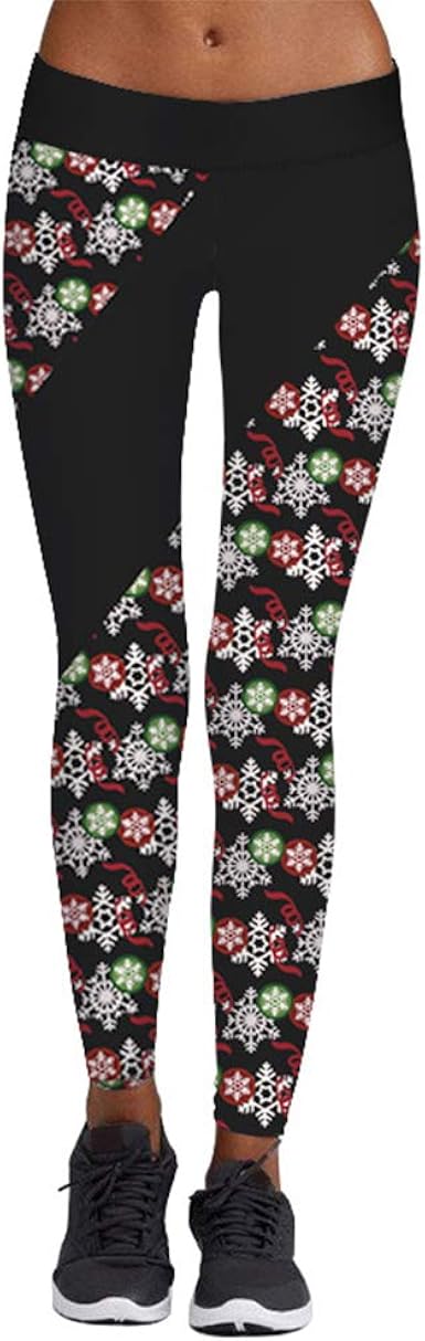 Christmas leggings amazon uk Clearance