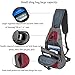 Coreal Sling Shoulder Bag Crossbody Backpack Chest Pack Mini Outdoor Daypack Red
