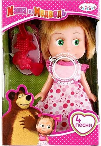 Amazon.com: Masha - Muñeca rusa de juguete de dibujos animados Masha y el oso una vez en un año Muñecas de juguete para niñas: Toys \u0026 Games