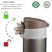 HIWILL Double Walled Vacuum Insulated Travel Coffee Mug, Stainless Steel Flask, Sports Water Bottle, 380ML 13OZ, Champagne