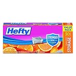 Hefty onezip click gallon storage bags - 17 ct (013700814174)