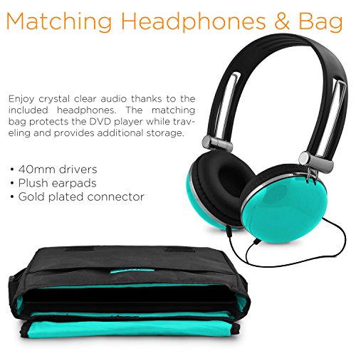 Ematic-Personal-DVD-Player-with-9-Inch-Swivel-Screen-Headphones-Carrying-Case-Teal