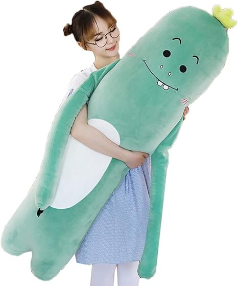 Amazon ねむねむ 抱きまくら グリーン クッション ぬいぐるみ もちもち かわいい 抱き枕 ぶた 柔らかい 寝 読書枕 安眠枕 すやすや寝る 可愛い おもちゃ 彼女彼氏へ 子供へ 贈り物 撮影道具 記念日 兎 ラビット ウサギ ギフト 110cm 抱き枕 オンライン通販