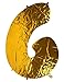 Helium Foil Digital balloons ,birthday holidays weddin party supply Golden 40