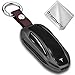 First2savvv Alumium Hard Keyless Remote Key Fob Flip Key Protection Case Cover For Tesla Model X CAR-YS-Model X-01