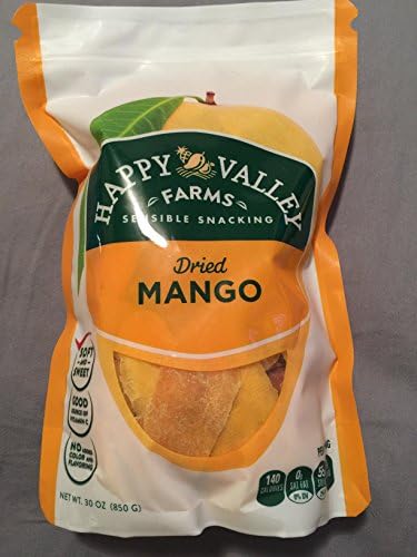 Dried Mango Happy Valley Farms (60 Oz.)