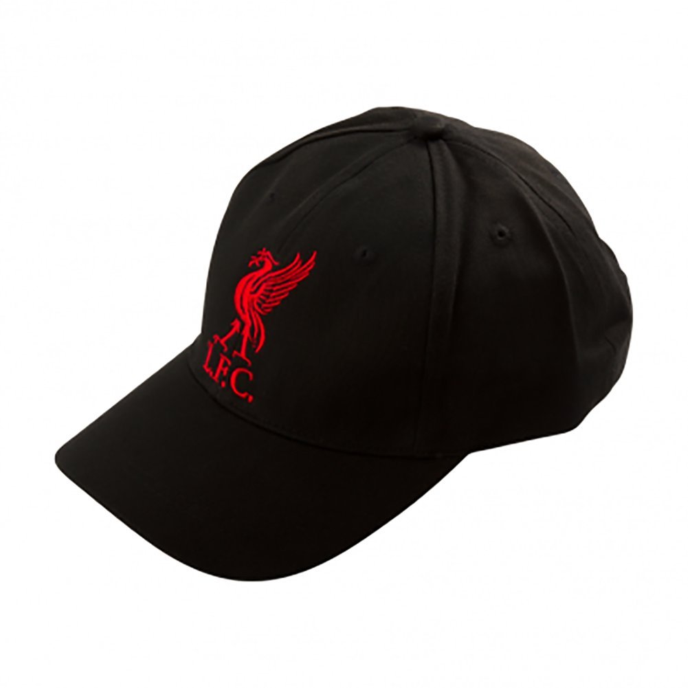 Liverpool FC Official Football Cap (Black Liverbird)