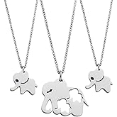 Meibai Mother Daughter Matching Gifts Idea Necklace Mom Daughter Necklace Set Gift for Mother and Daughter Mommy and Me Jewelry