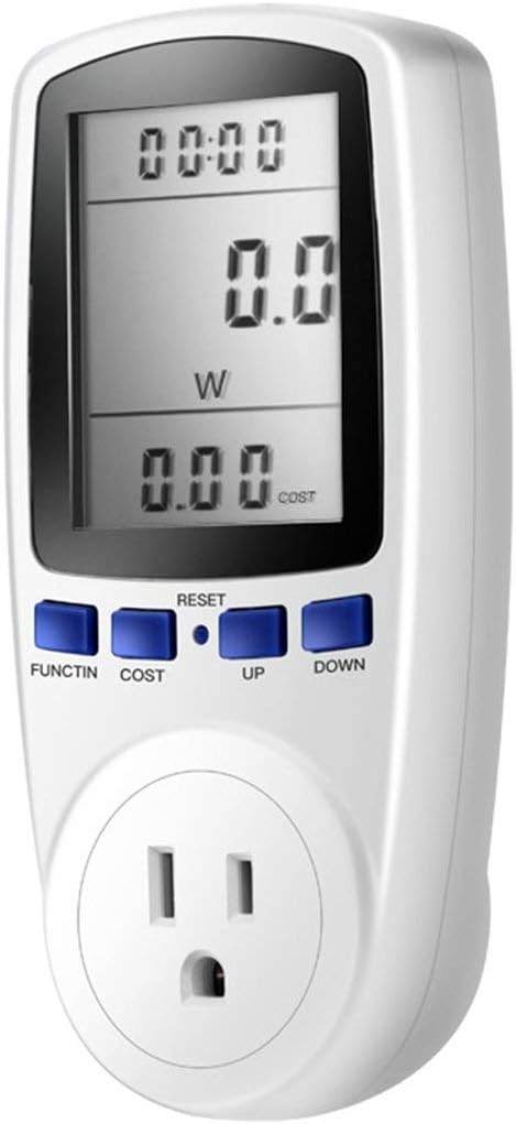 KWE-PMB01 Plug Socket Digital Voltage Wattmeter Power Consumption Watt Energy Meter AC Electricity Analyzer Monitor