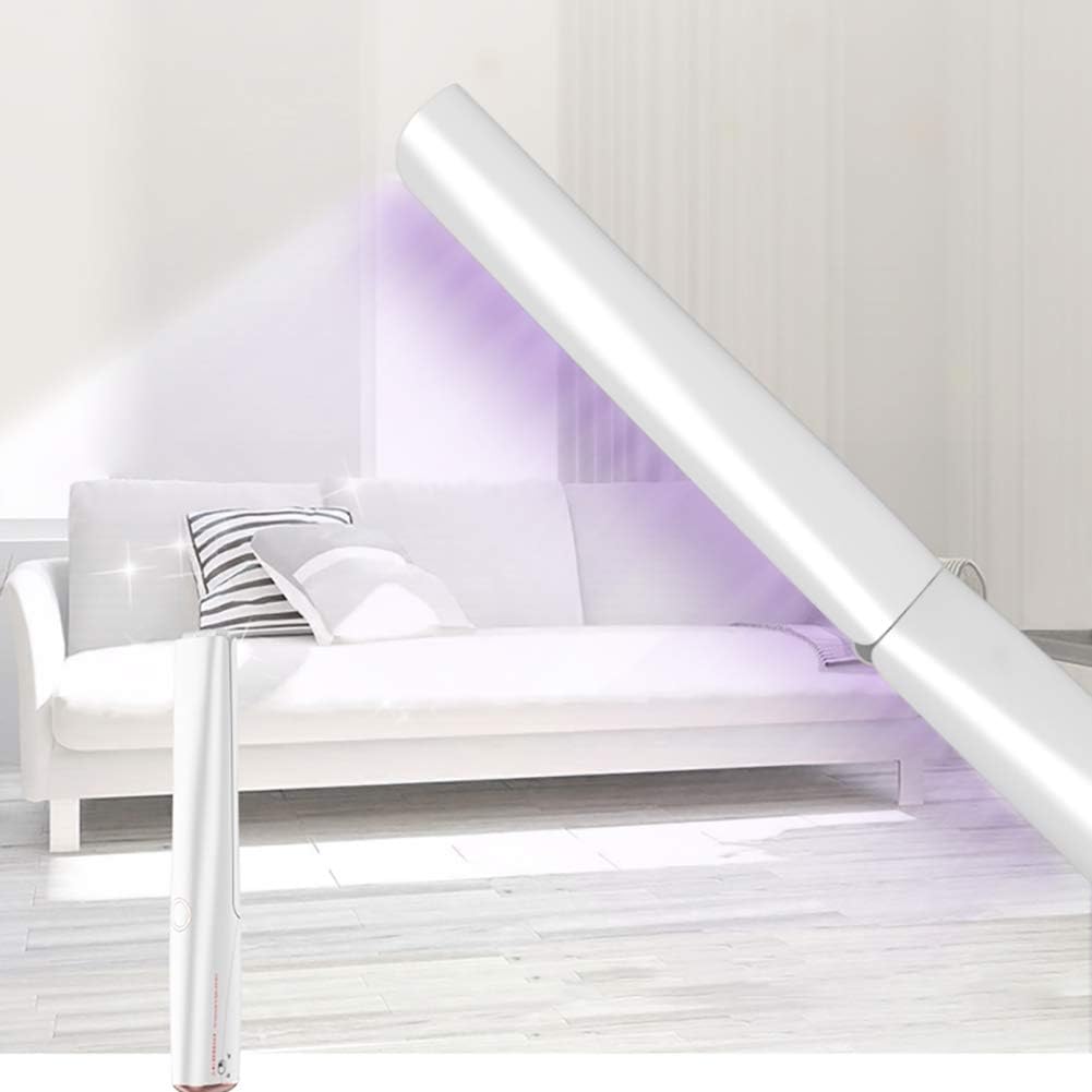 GAYBJ Foldable UV Handheld Sanitizer Light, Portable Travel Sanitizing Wand, UV Light Mini Sanitizer Travel Wand for Cell Phone, Smartphone, Kids Toys, Bathroom, Cosmetics