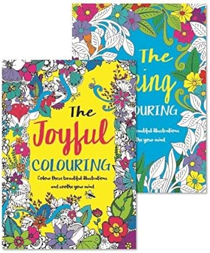 Bargain Gateway Adult Relaxing A4 Colour Therapy 2 Pack Ideal Gift Set ...