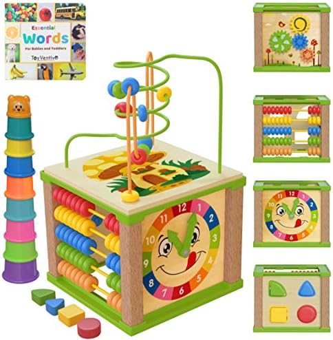 TOYVENTIVE Wooden Kids Baby Activity 