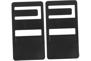 Outanaya 2pcs Rv Refrigerator Door Prop Clips Locking Gasket Replacement for Camper Fridge Doors Compact