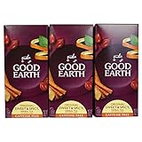 Good Earth Caffeine Free Original Herbal Tea, Sweet & Spicy 25 Bags 3 Pack, Total 3-1.87oz(53g)