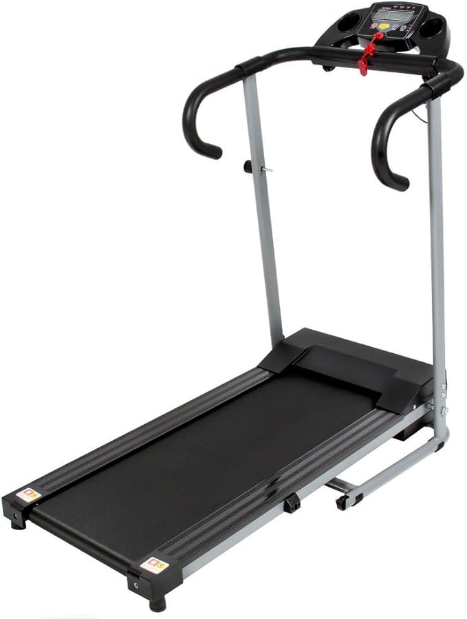 Black 500W Portable Folding Electric Motorized Treadmill